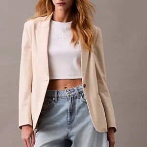 Blazer Beige Tan Med